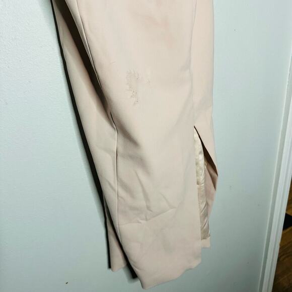 JAY GODFREY Women's Pink Blush Thompson Strapless Midi Dress Size 0 - Picture 5 of 9